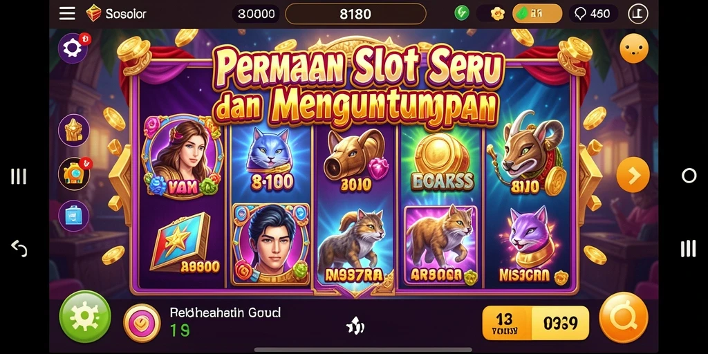 Tampilan gameplay menarik dari permainan Slot 8180.