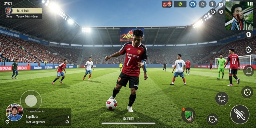 Screenshot dari gameplay DY01 yang intens dan mendebarkan.