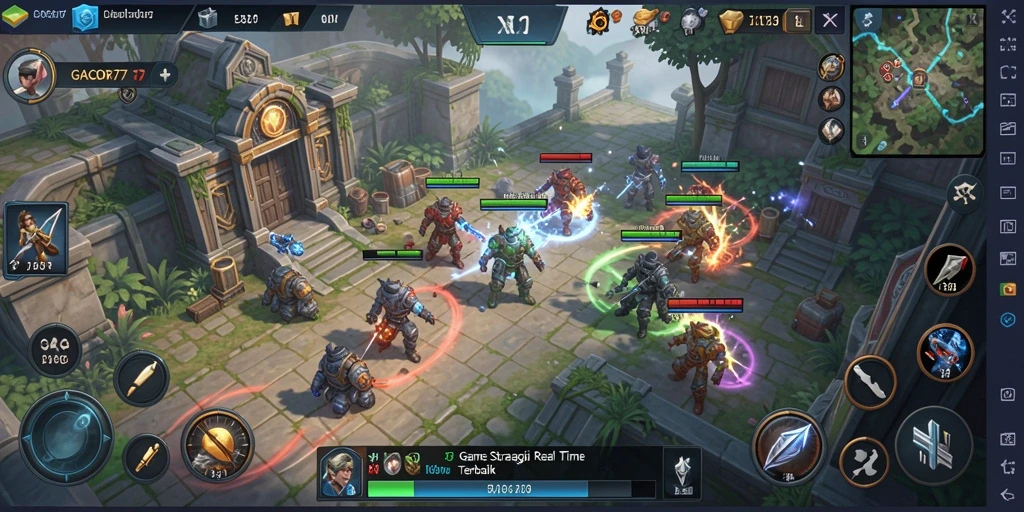 Tampilan gameplay GACOR77 yang menegangkan dan strategis.