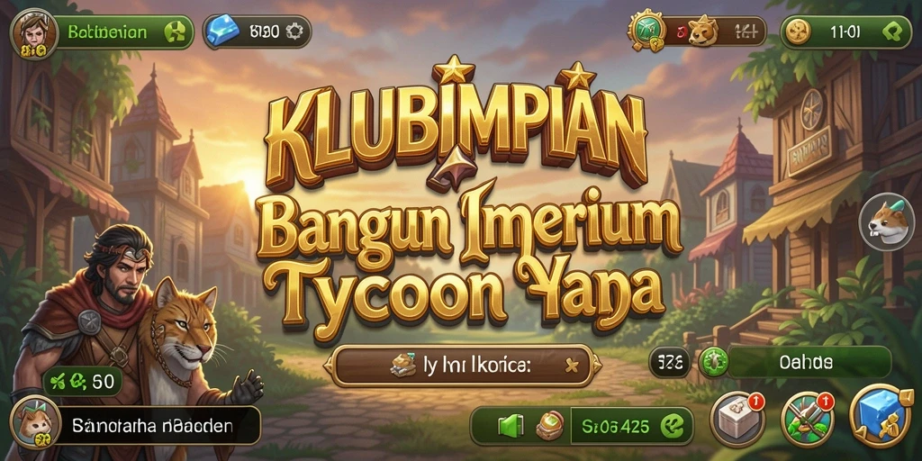 Gameplay KLUBIMPIAN yang menarik dengan desain klub impian.