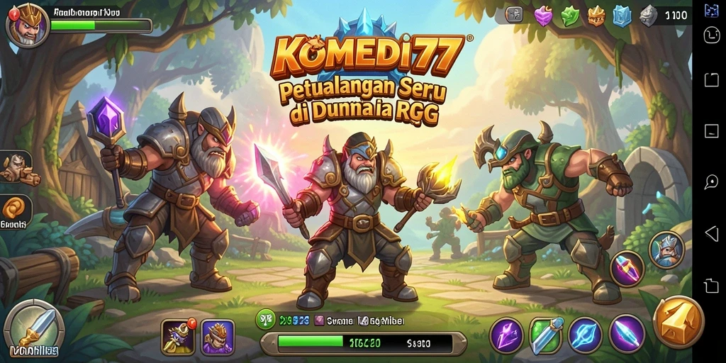 Gameplay seru dengan karakter lucu dan petualangan menantang.