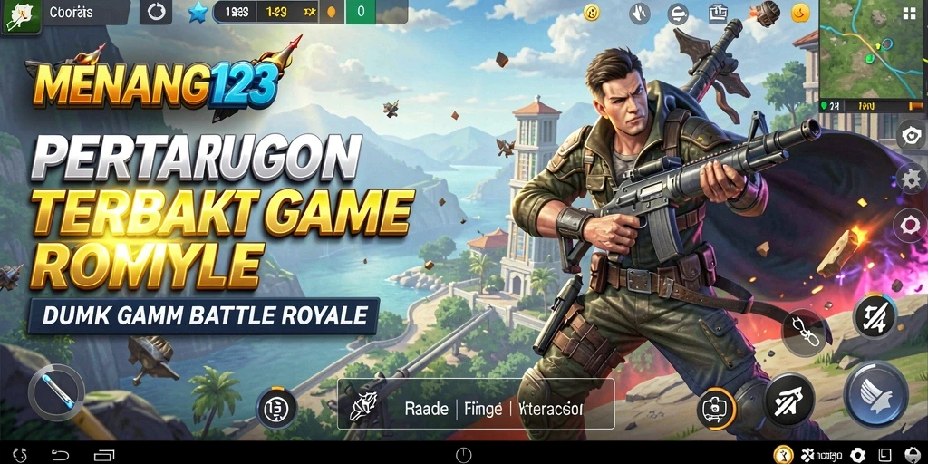 Gameplay mendebarkan di MENANG123 menunjukkan pertarungan antar pemain.
