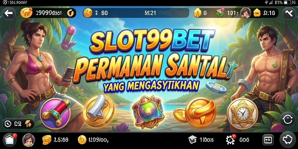 Tampilan gameplay SLOT99BET yang mengasyikkan dan penuh warna.