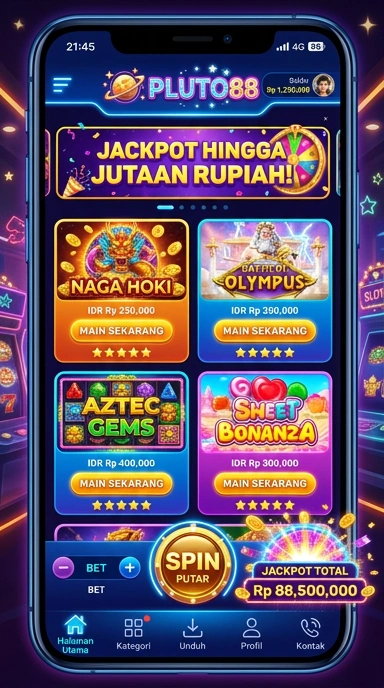 Keamanan aplikasi terjamin di pluto88 untuk pengalaman yang lebih baik.